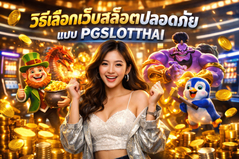 วิธีเลือกเว็บสล็อตปลอดภัย แบบ PGSLOTTHAI