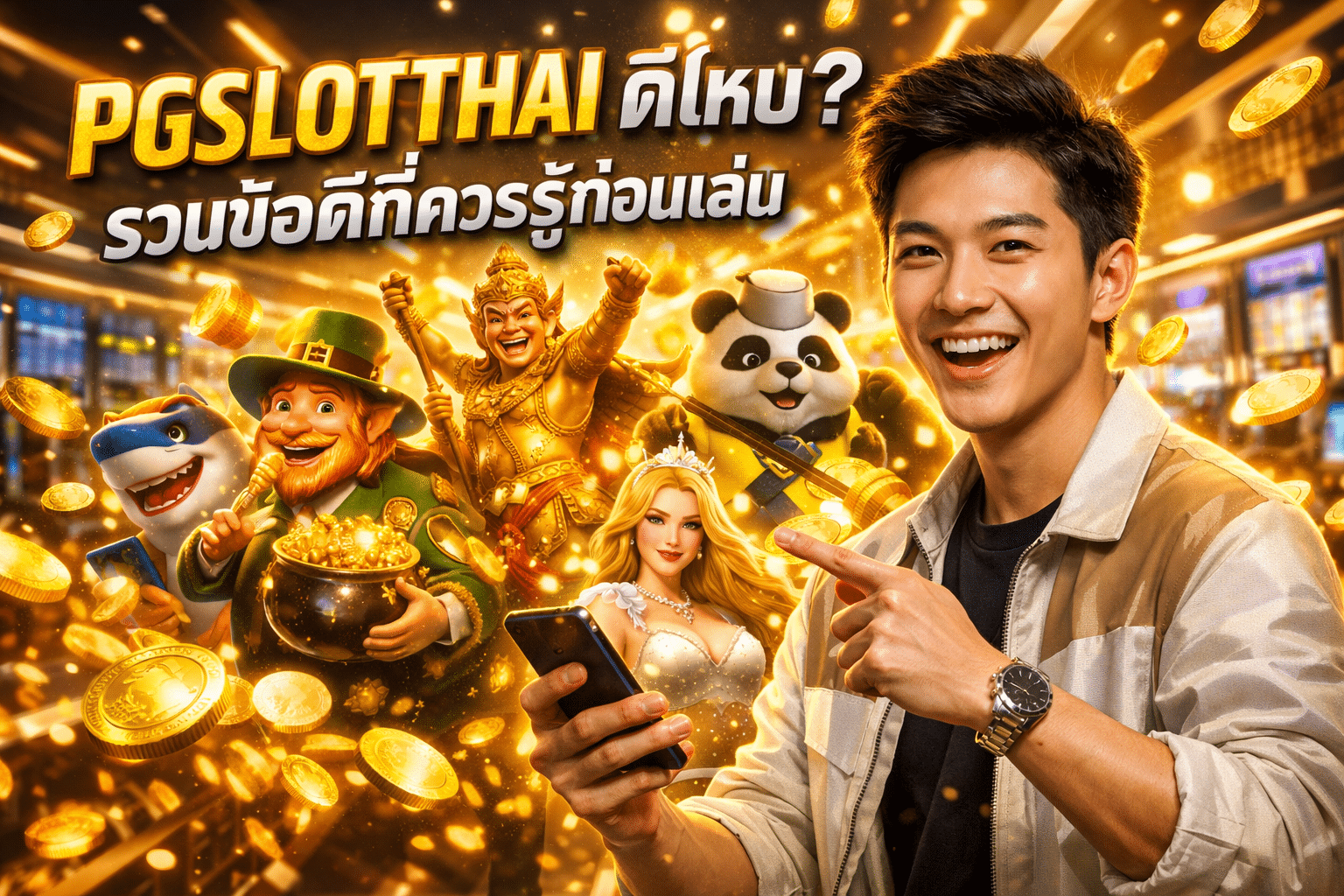 PGSLOTTHAI ดีไหม? รวมข้อดีที่ควรรู้ก่อนเล่น