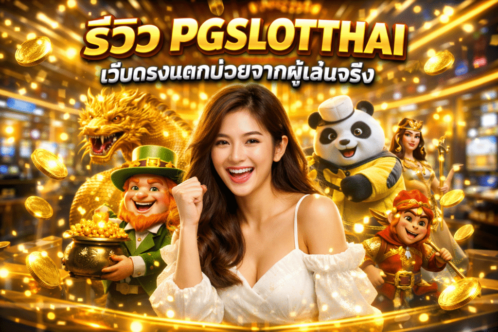 รีวิว PGSLOTTHAI เว็บตรงแตกบ่อยจากผู้เล่นจริง
