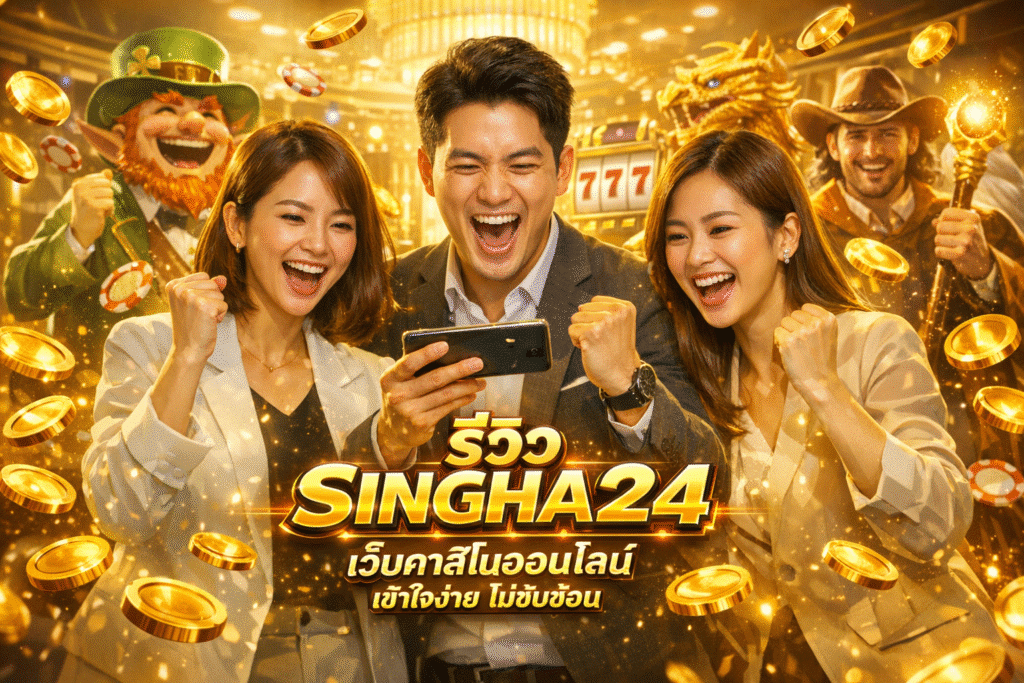 รีวิว SINGHA24 เว็บคาสิโนออนไลน์ เข้าใจง่าย ไม่ซับซ้อน